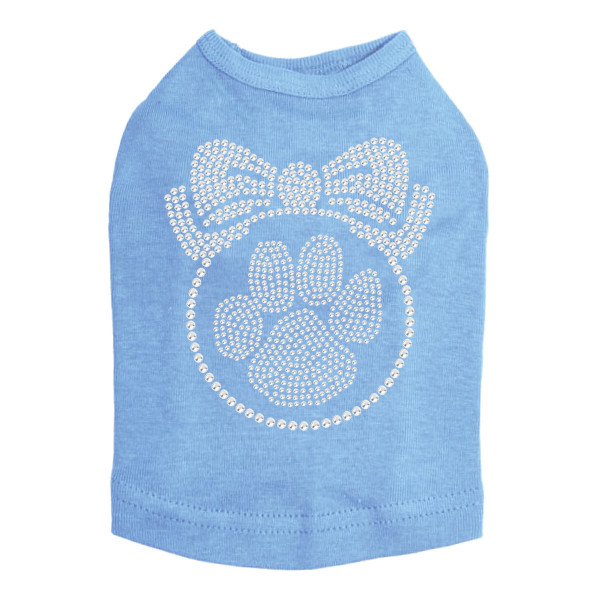 Paw Ornament - Blue Dog Tank