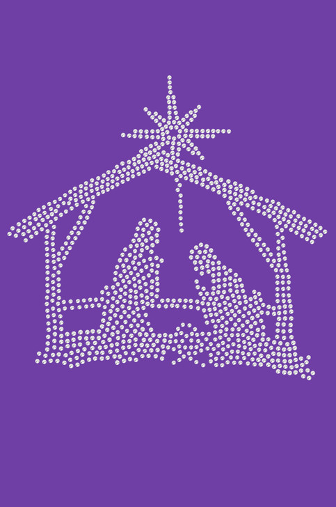 Nativity - Purple Women's T-shirt