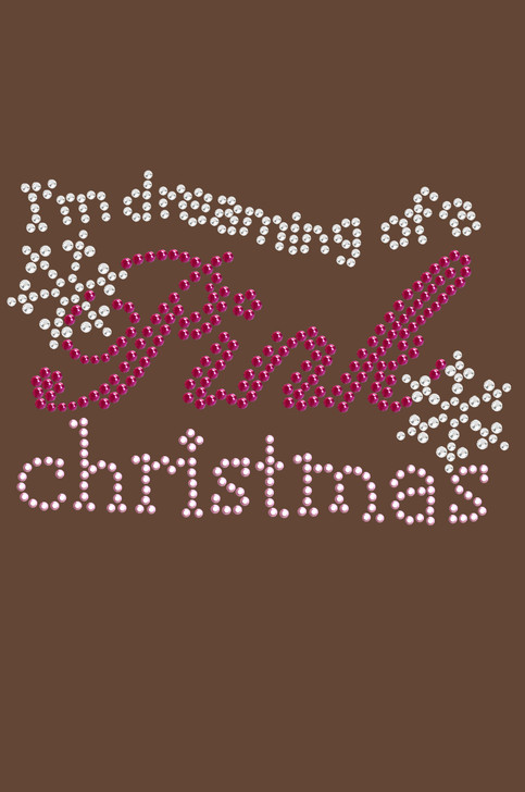 I'm Dreaming of a Pink Christmas - Brown Women's T-shirt