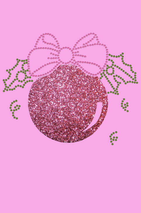Pink Glitter Ornament - Medium Pink Women's T-shirt