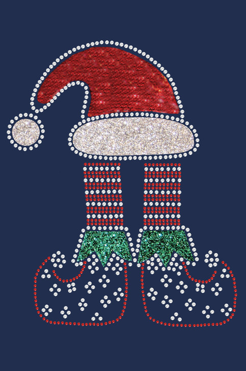 Christmas Elf - Navy Women's T-shirt