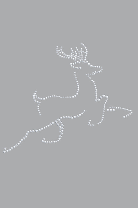 Nailhead Reindeer - Gray Women's T-shirt