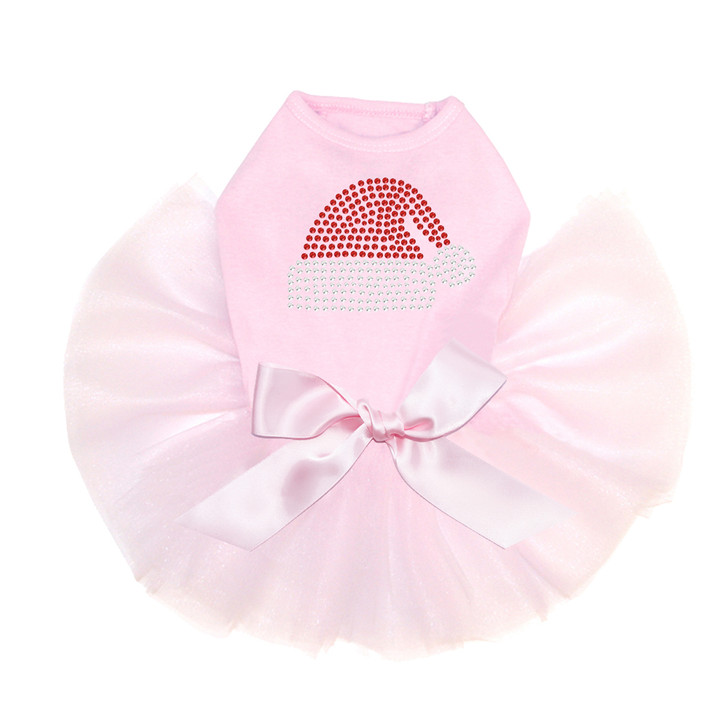 Santa Hat  - Pink Tutu