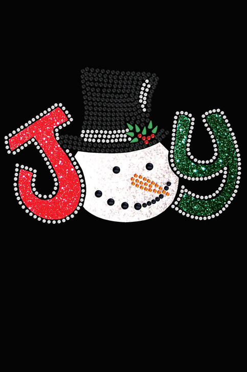 Joy Snowman - Black Bandana