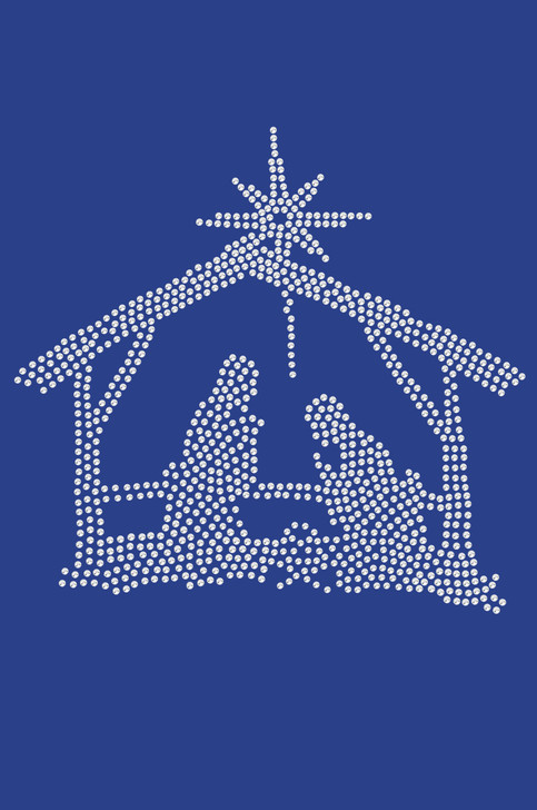 Nativity - Royal Blue Bandana