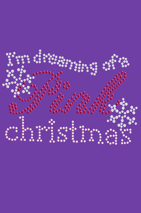 I'm Dreaming of a Pink Christmas - Purple Bandana