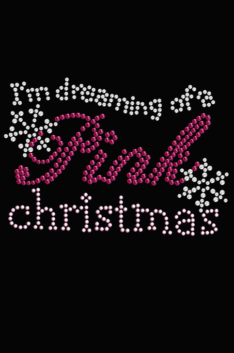 I'm Dreaming of a Pink Christmas - Black Bandana