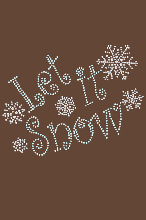 Let it Snow - Brown Bandana