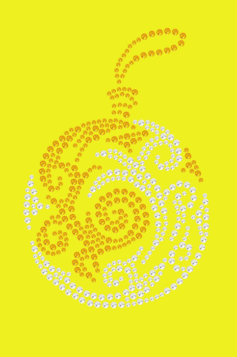 Gold & Silver Christmas Ornament - Yellow Bandana