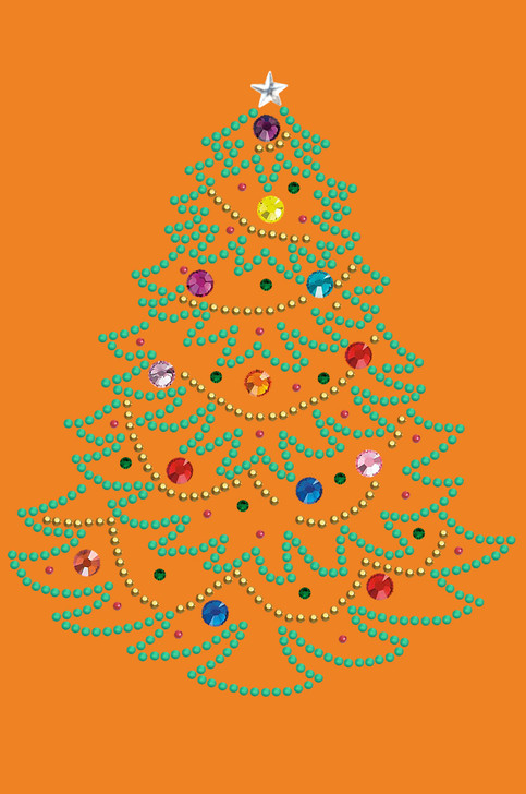 Christmas Tree #1 - Orange Bandana