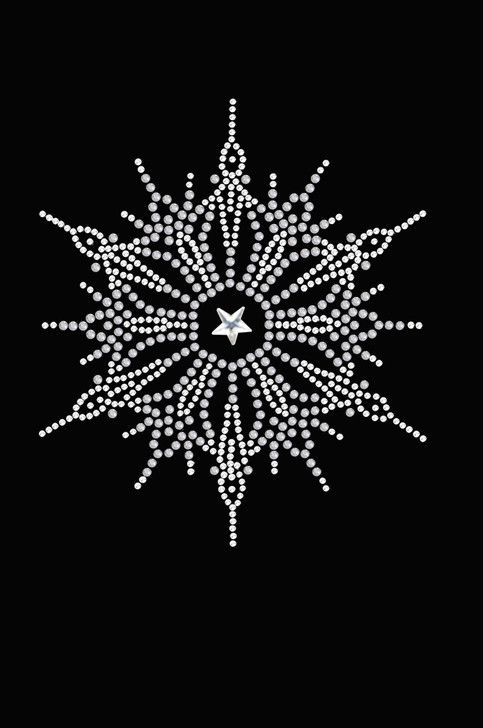 Snowflake #1 - Black Bandana