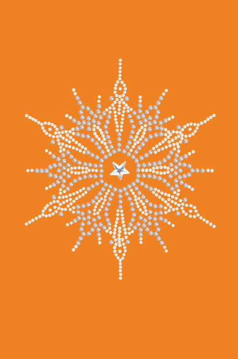 Snowflake #1 - Orange Bandana