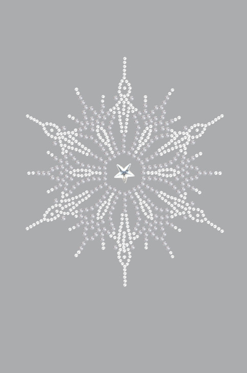 Snowflake #1 - Gray Bandana
