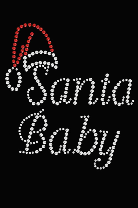 Santa Baby - Black Bandana