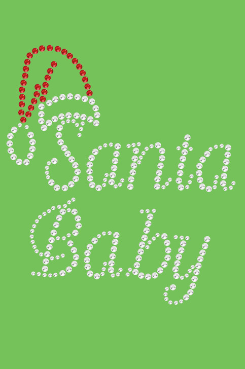 Santa Baby - Lime Green Bandana