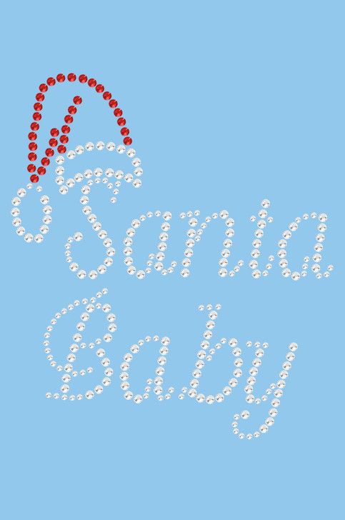 Santa Baby - Light Blue Bandana