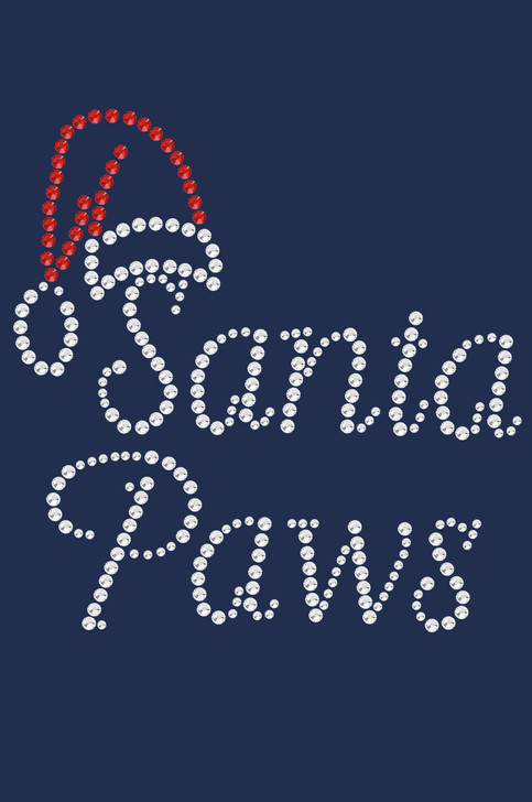 Santa Paws - Navy Bandana