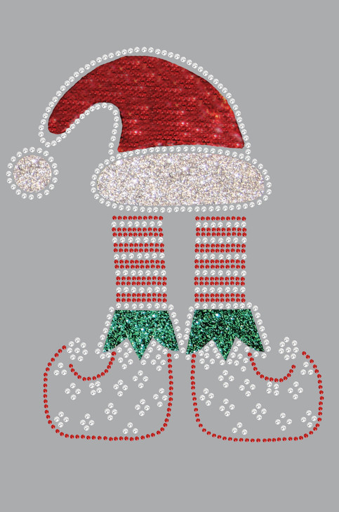 Christmas Elf - Gray Bandana