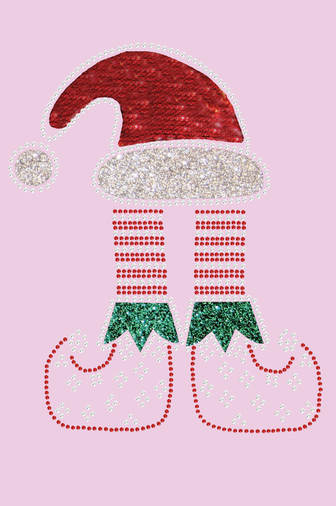 Christmas Elf - Light Pink Bandana