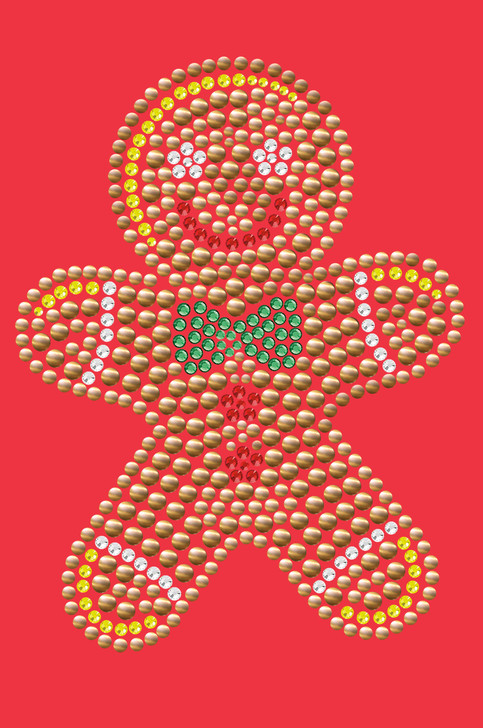 Gingerbread Man - Red Bandana