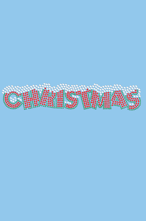 Christmas - Light Blue Bandana