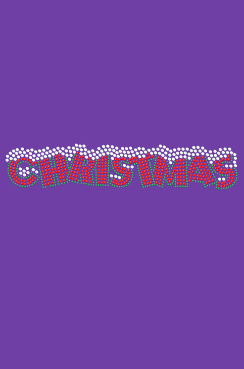 Christmas - Purple Bandana