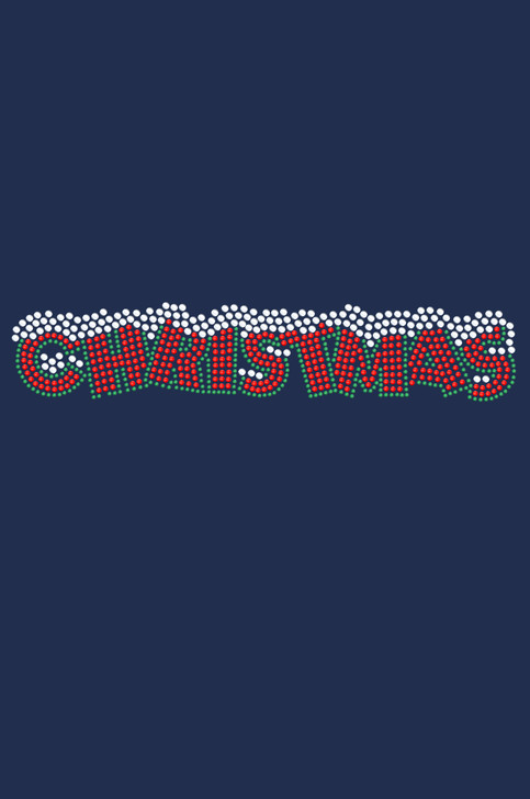 Christmas - Navy Bandana