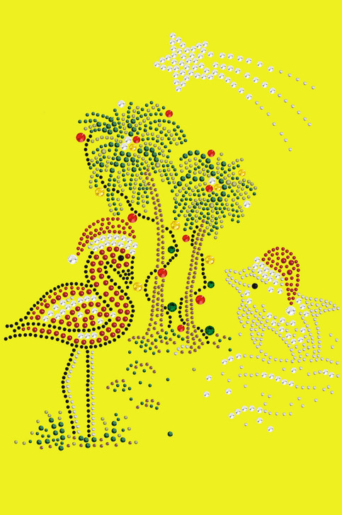 Tropical Christmas - Yellow Bandana