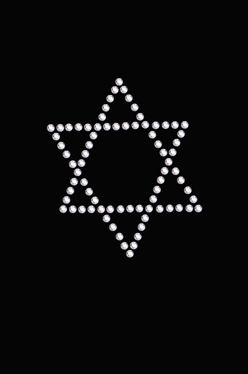 Star of David Small Rhinestud - Bandanna