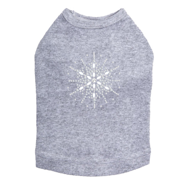 Snowflake #2  - Gray Dog Tank