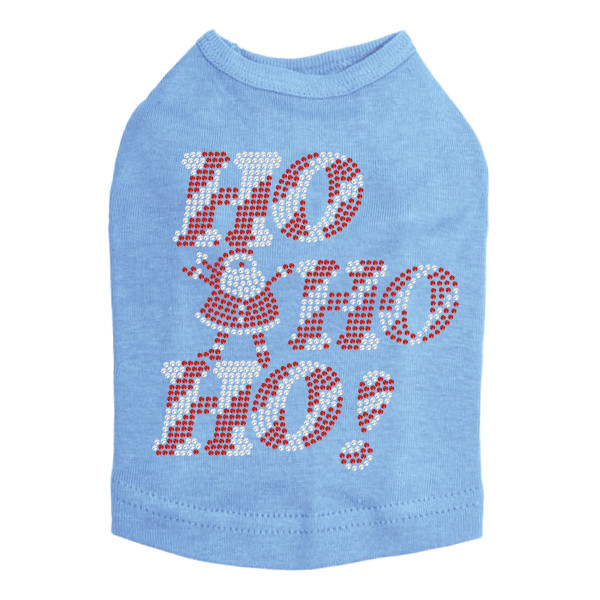 Ho Ho Ho Santa - Blue Dog Tank