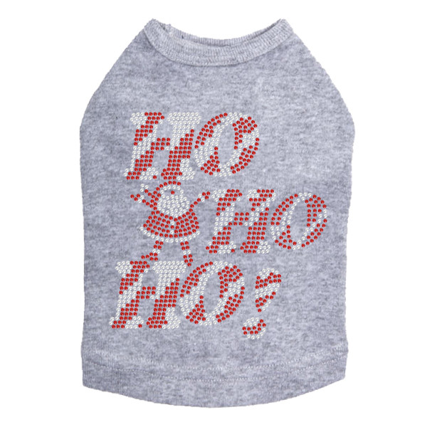 Ho Ho Ho Santa - Gray Dog Tank