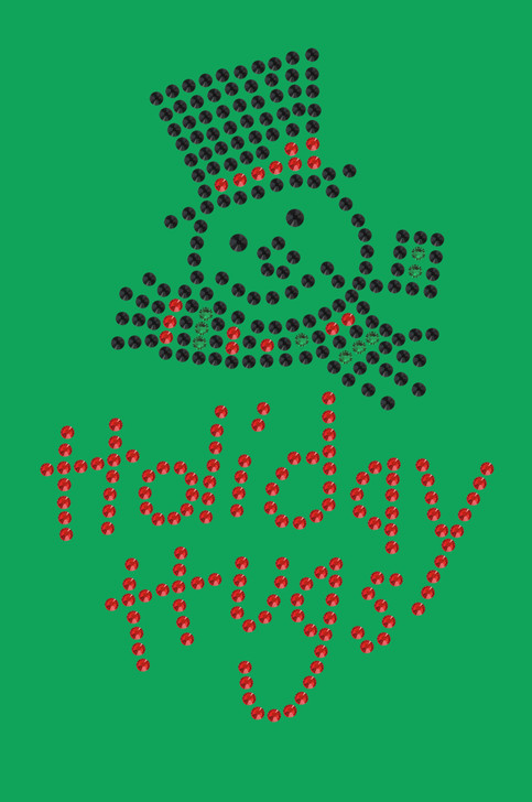 Holiday Hugs - Kelly Green Bandana