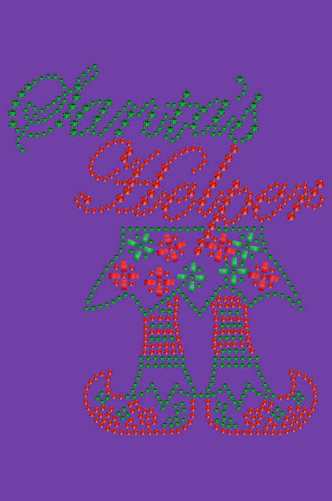 Santa's Helper - Purple Women's T-shirt