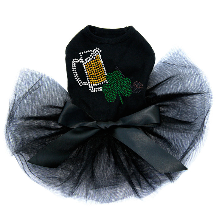 Beer Mug, Clover & Pipe dog tutu for large and small dogs.