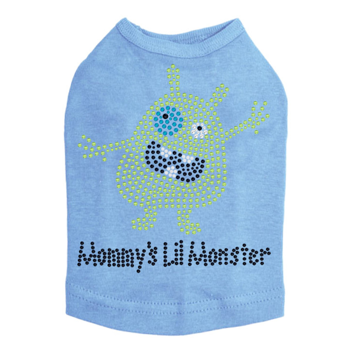 Mommy's Lil Monster dog tank for large and small dogs.