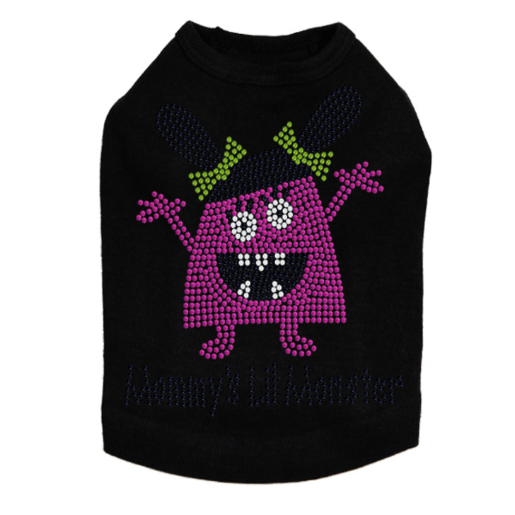 Mommy's Lil Monster dog tank for large and small dogs.