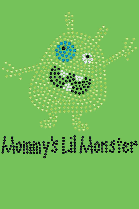 Mommy's Lil Monster (Green) - Bandanna