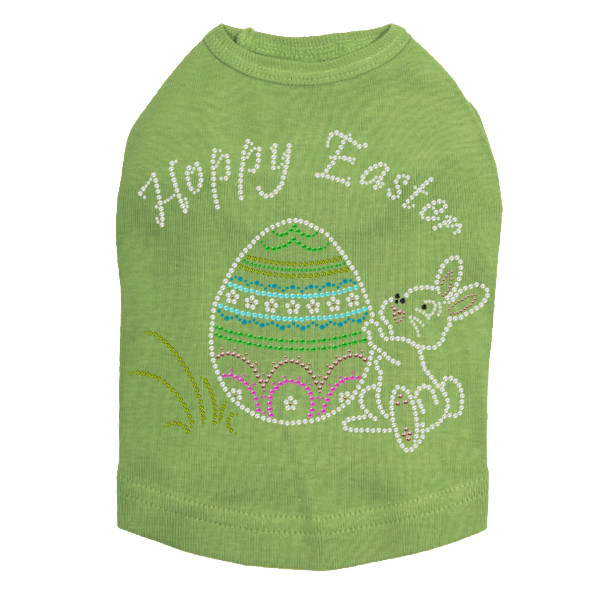 Hoppy Easter Rhinestone Dog Tank