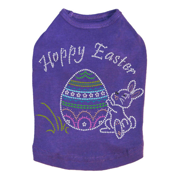 Hoppy Easter Rhinestone Dog Tank