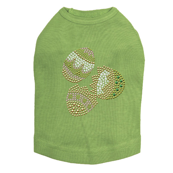 Easter Eggs Rhinestone Dog Tank