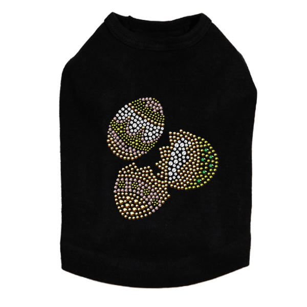Easter Eggs Rhinestone Dog Tank