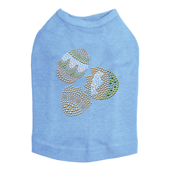Easter Eggs Rhinestone Dog Tank