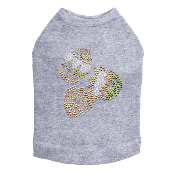 Easter Eggs Rhinestone Dog Tank