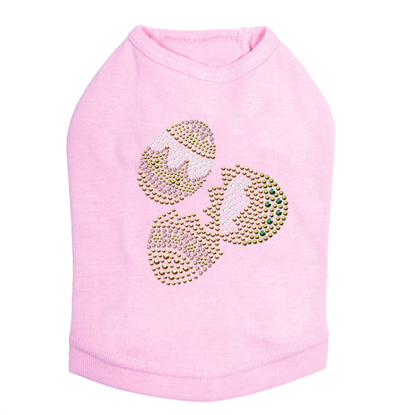 Easter Eggs Rhinestone Dog Tank