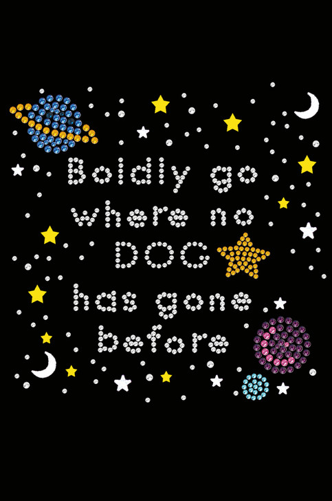 Boldly Go Where No Dog Has Gone Before - Bandanna