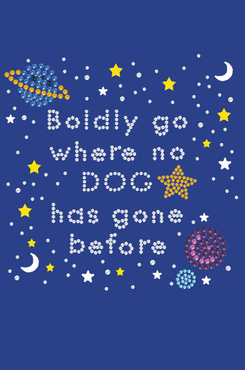 Boldly Go Where No Dog Has Gone Before - Bandanna