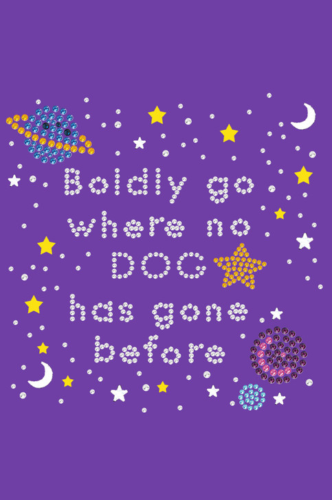 Boldly Go Where No Dog Has Gone Before - Bandanna