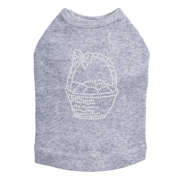 Easter Basket Rhinestone Dog Tank