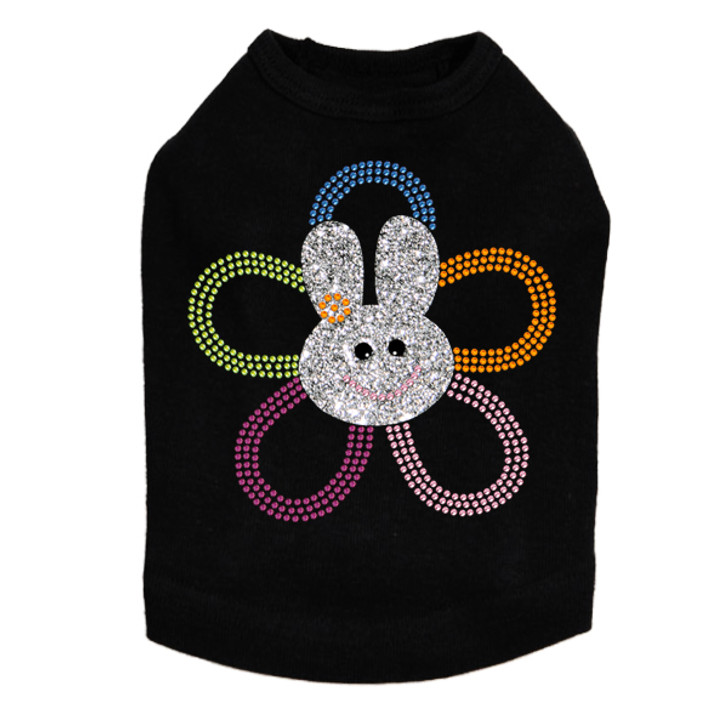 Flower Bunny dog tank for large and small dogs.